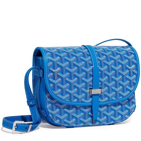 blue goyard bag|second hand blue goyard bag.